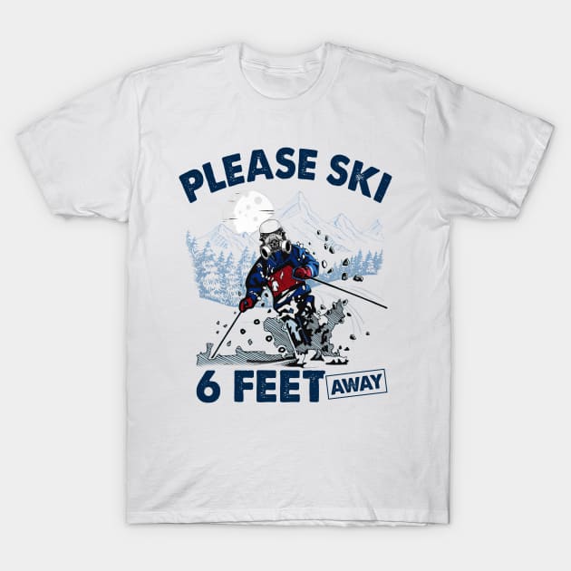 Please Ski T-Shirt by arlenawyron42770